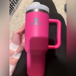 40 oz hot pink Stanley tumbler